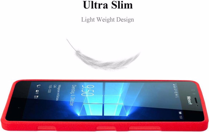 Actual product image Cadorabo TPU Frosted Cover (Nokia Lumia 950 XL)