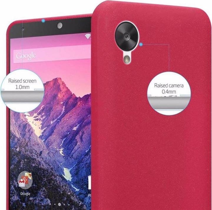 Actual product image Cadorabo TPU Frosted Cover