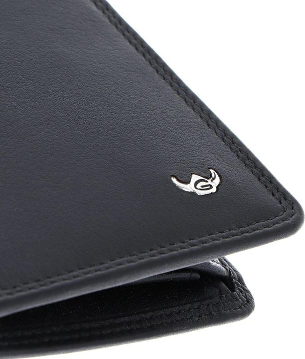 Immagine prodotto Golden Head Portafoglio Polo RFID in pelle da 10 cm con fermasoldi