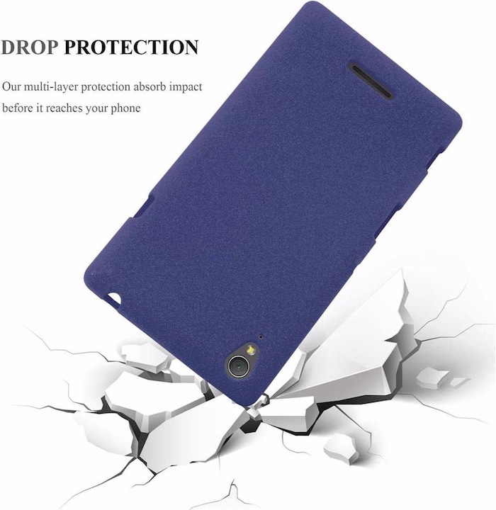 Actual product image Cadorabo TPU Frosted Cover (Sony Xperia T2 Ultra)