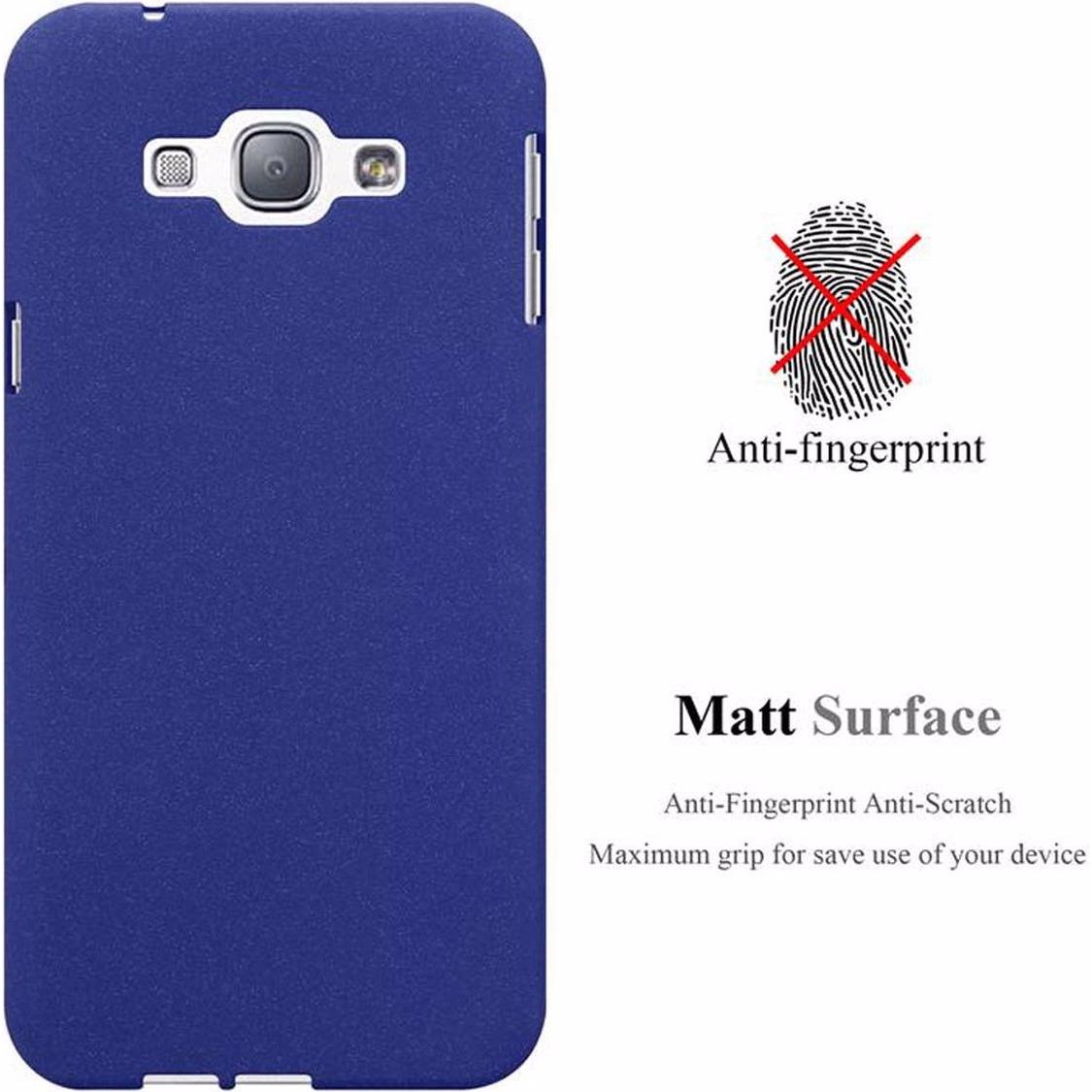 Thumbnail - Cadorabo TPU Frosted Cover (Samsung Galaxy A8 (2018)), Smartphone Hülle, Blau