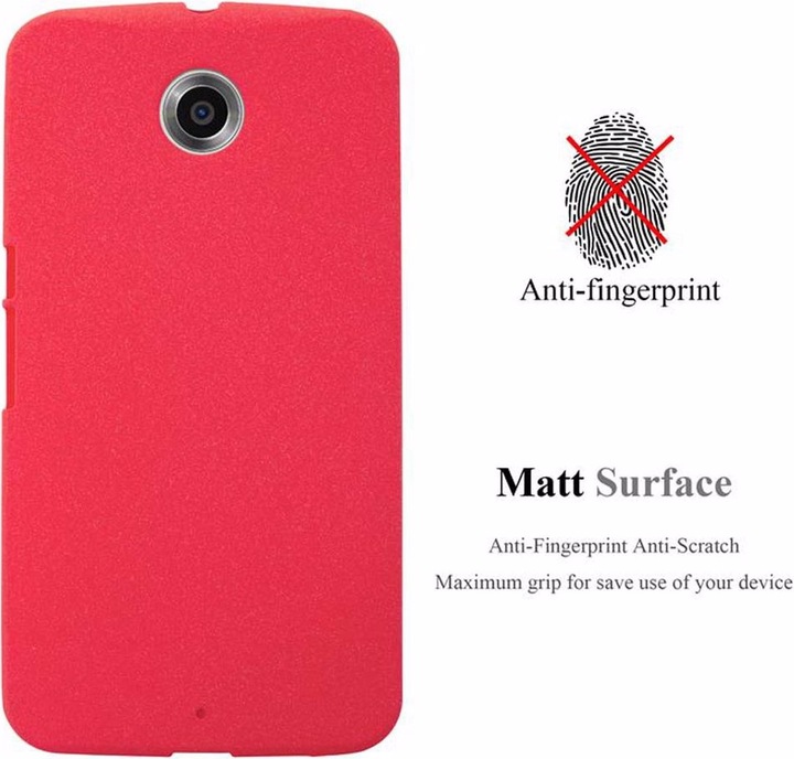 Actual product image Cadorabo TPU Frosted Cover (Google Nexus 6)
