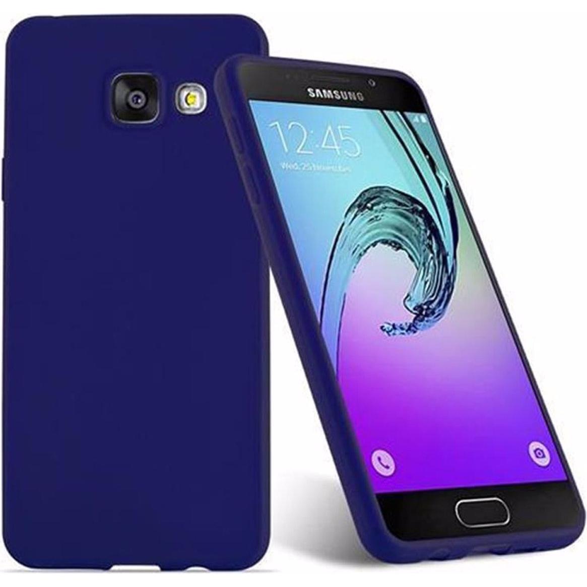 Thumbnail - Cadorabo TPU Candy Cover (Samsung Galaxy A3 (2016)), Smartphone Hülle, Blau