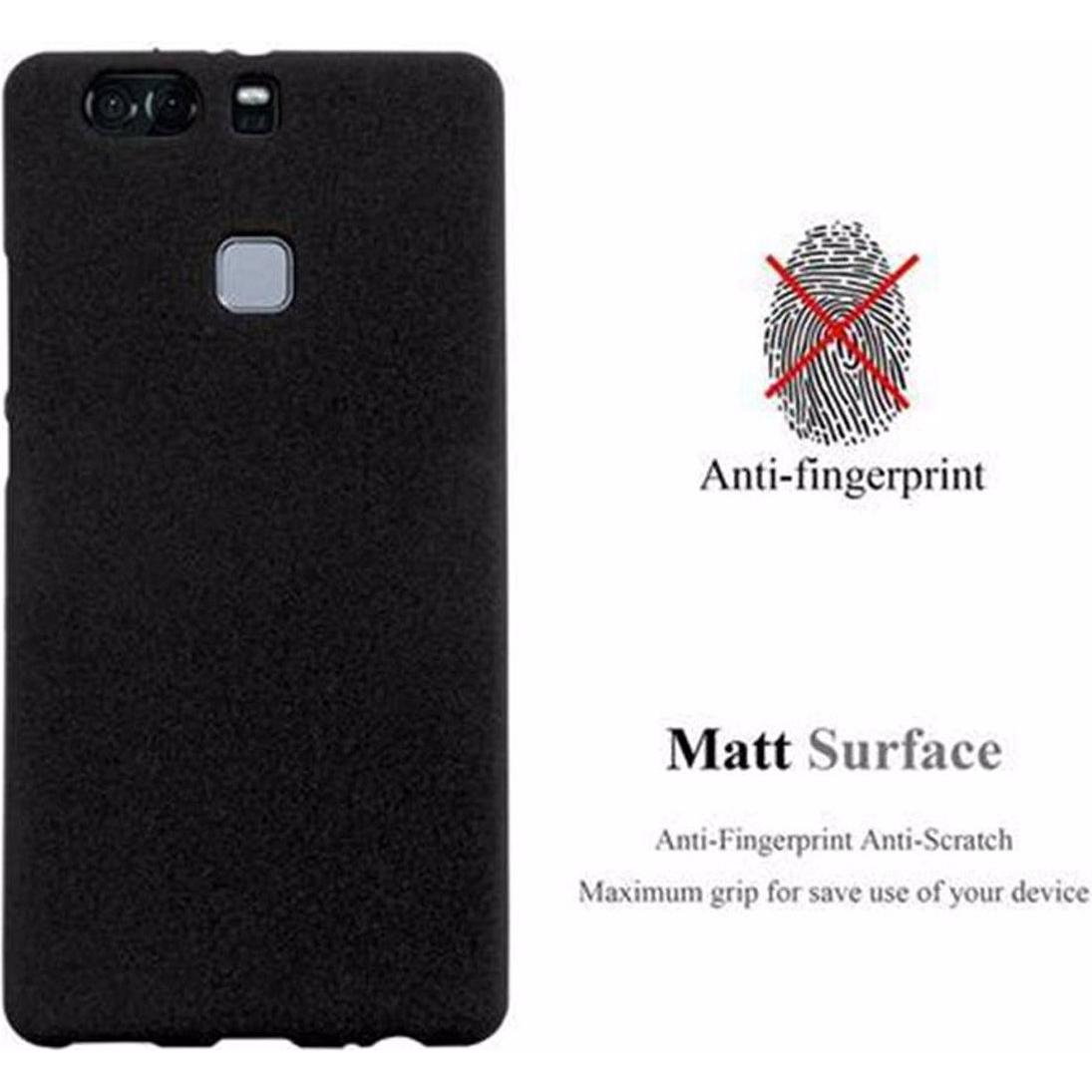 Thumbnail - Cadorabo TPU Frosted Cover (Huawei P9 Plus), Smartphone Hülle, Schwarz
