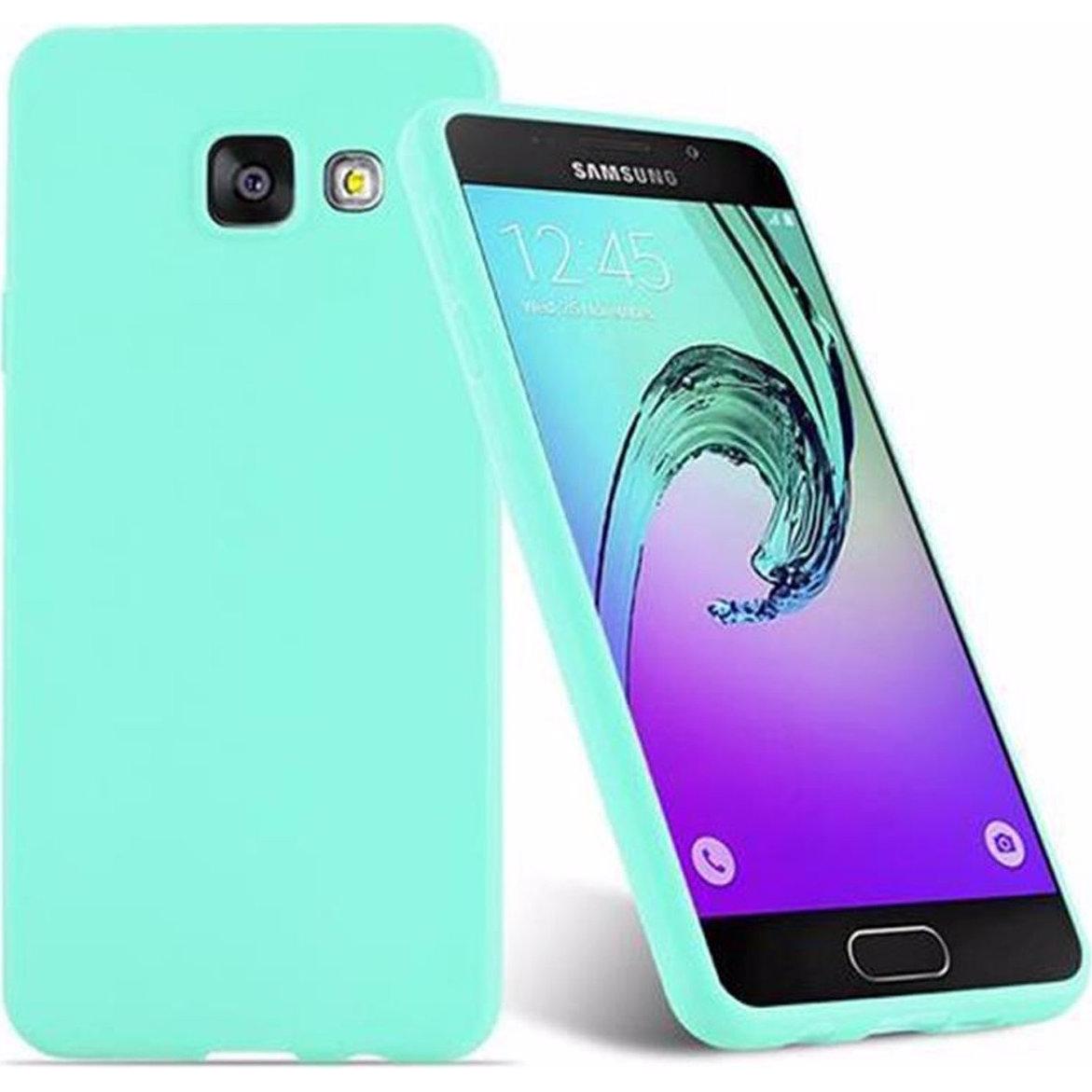 Thumbnail - Cadorabo TPU Candy Cover (Samsung Galaxy A3 (2016)), Smartphone Hülle, Blau