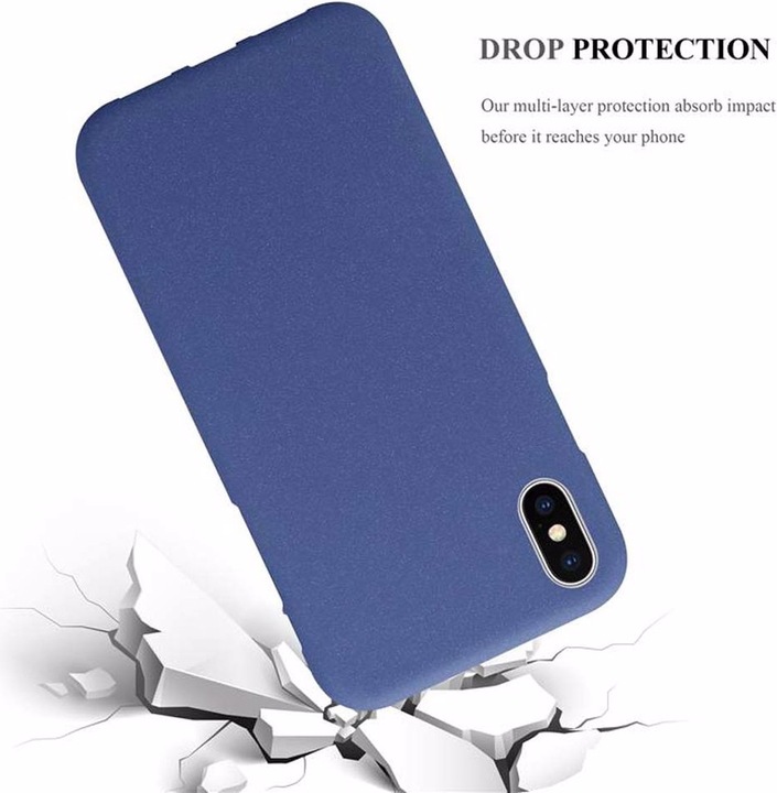 Produktbild Cadorabo TPU Frosted Cover (Apple iPhone XS Max)