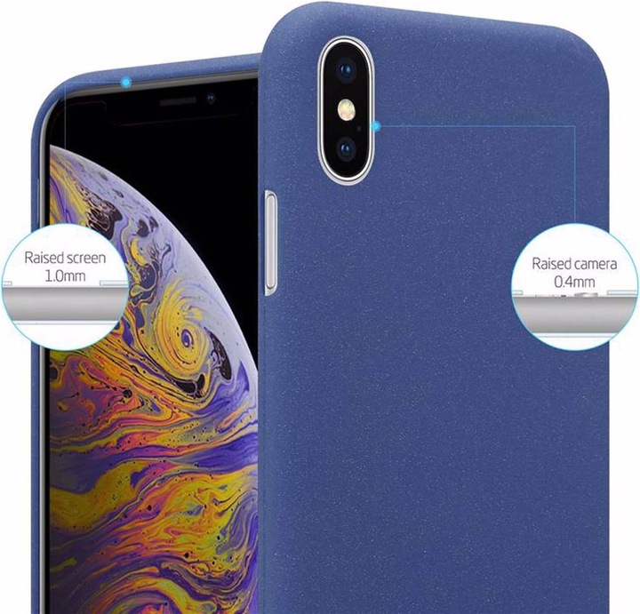 Produktbild Cadorabo TPU Frosted Cover (Apple iPhone XS Max)