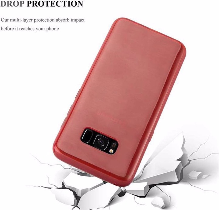 Image du produit Cadorabo Couverture TPU brossé (Samsung Galaxy S8+)