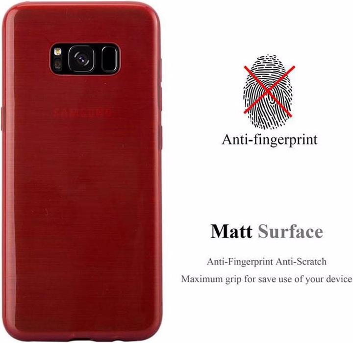 Actual product image Cadorabo TPU Brushed Cover (Samsung Galaxy S8+)