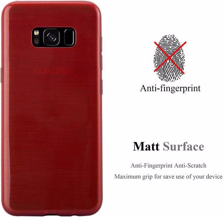 Image du produit Cadorabo Couverture TPU brossé (Samsung Galaxy S8+)