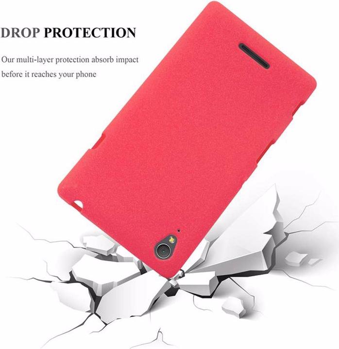 Produktbild Cadorabo TPU Frosted Cover (Sony Xperia T3)