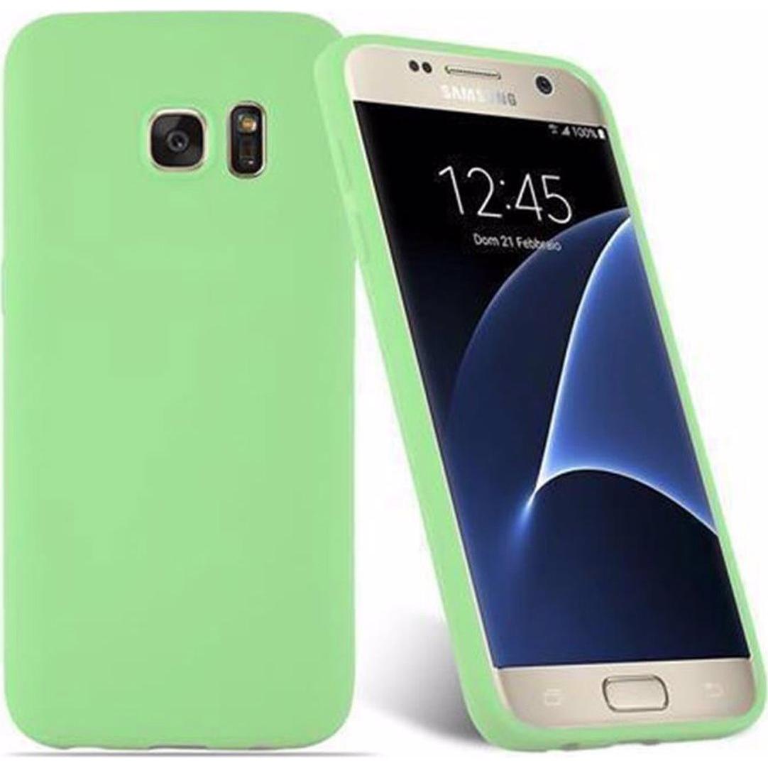 Thumbnail - Cadorabo TPU Candy Cover (Samsung Galaxy S7), Smartphone Hülle, Grün