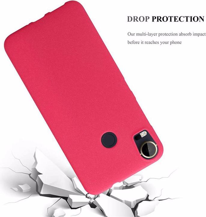 Actual product image Cadorabo TPU Frosted Cover (HTC Desire 10 Pro)