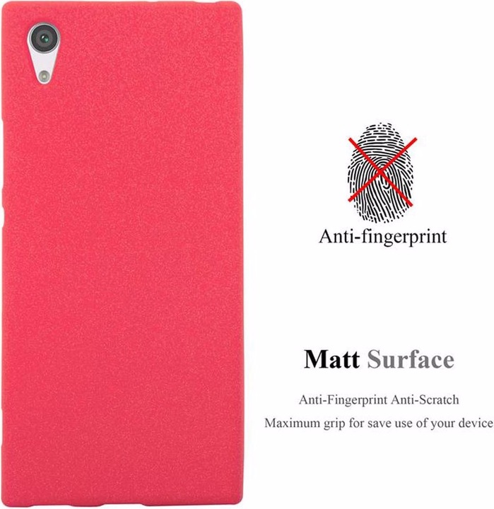 Actual product image Cadorabo TPU Frosted Cover (Sony Xperia XA1)