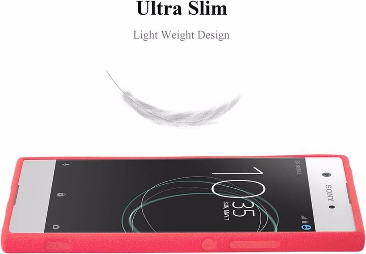 Actual product image Cadorabo TPU Frosted Cover (Sony Xperia XA1)