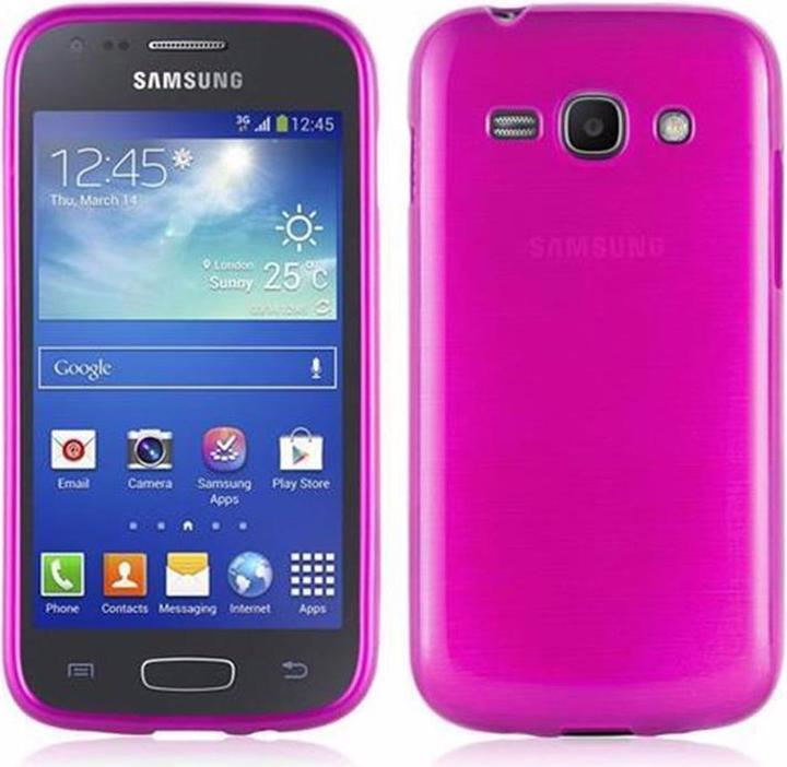 Image du produit Cadorabo Couverture TPU brossé (Samsung Galaxy Ace 3)