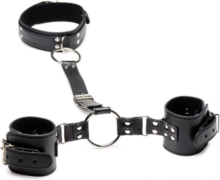Actual product image XR Brands Neck to Wrist Restraints