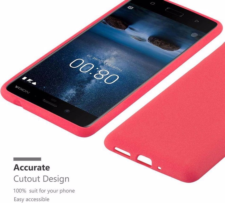Actual product image Cadorabo TPU Frosted Cover (LG K8 2017)