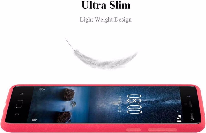 Actual product image Cadorabo TPU Frosted Cover (LG K8 2017)