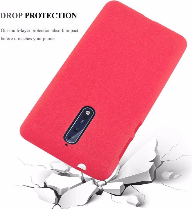 Actual product image Cadorabo TPU Frosted Cover (LG K8 2017)