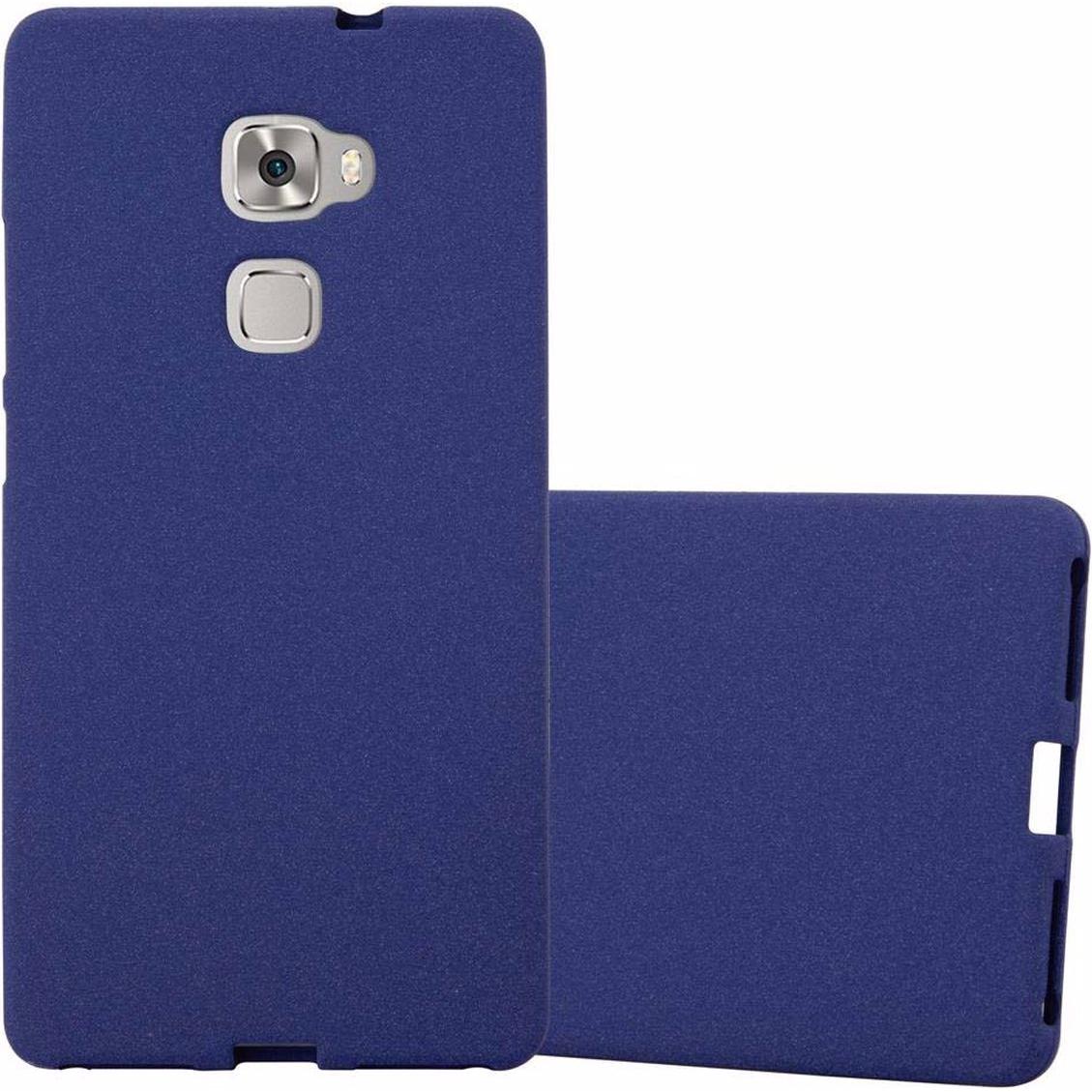 Cadorabo TPU Frosted Cover (Huawei Mate S), Smartphone Hülle, Blau