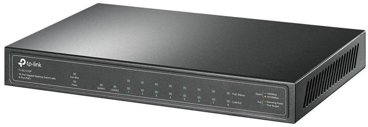 Actual product image TP-Link TL-SG1210P (10 Ports)