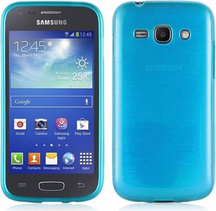 Actual product image Cadorabo TPU Brushed Cover (Samsung Galaxy Ace 3)