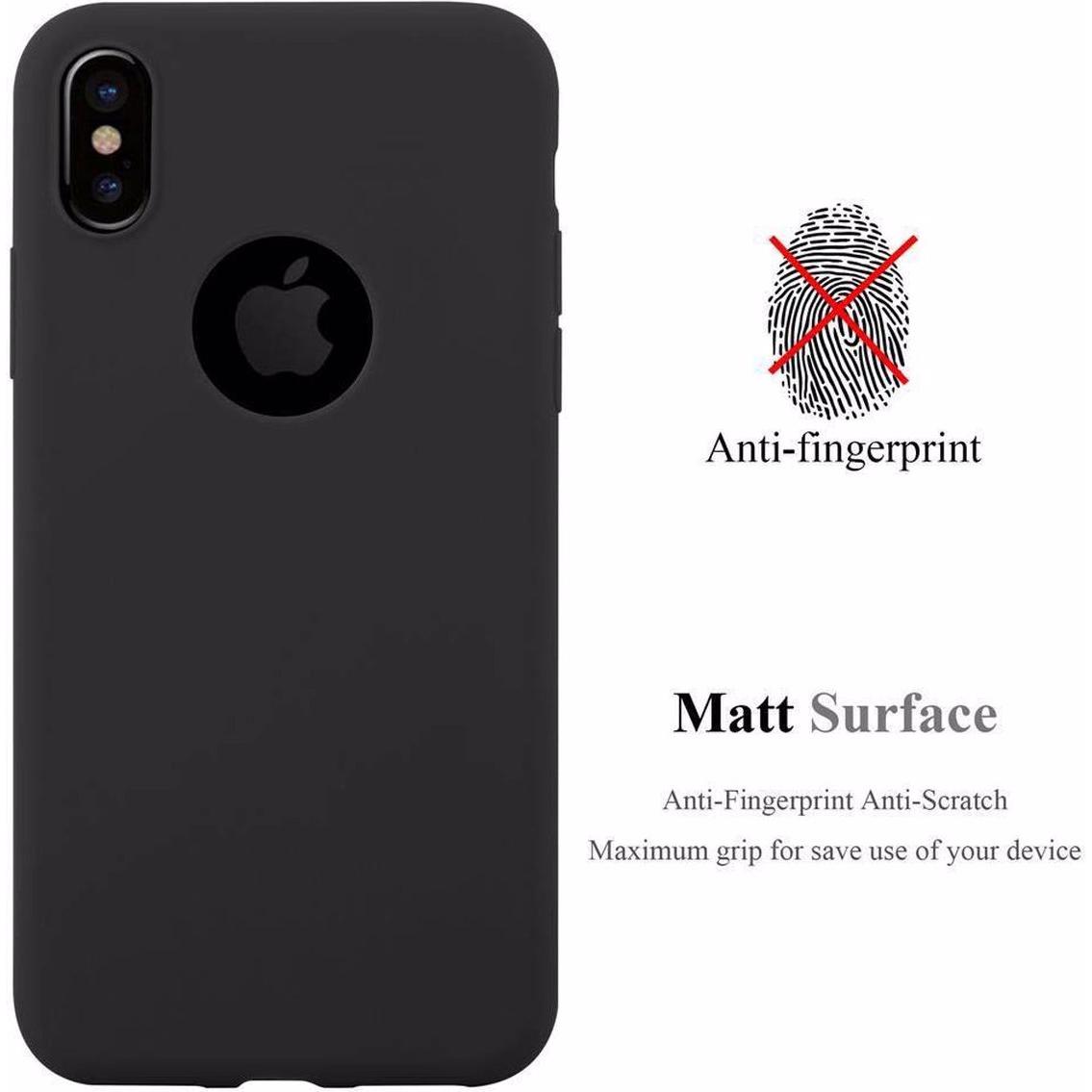 Thumbnail - Cadorabo TPU Candy Cover (Apple iPhone XS Max), Smartphone Hülle, Schwarz