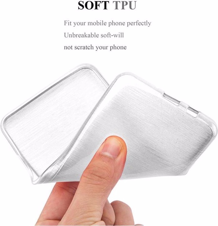 Image du produit Cadorabo Couverture TPU brossé (Apple iPhone 7 Plus, Apple iPhone 7s Plus)