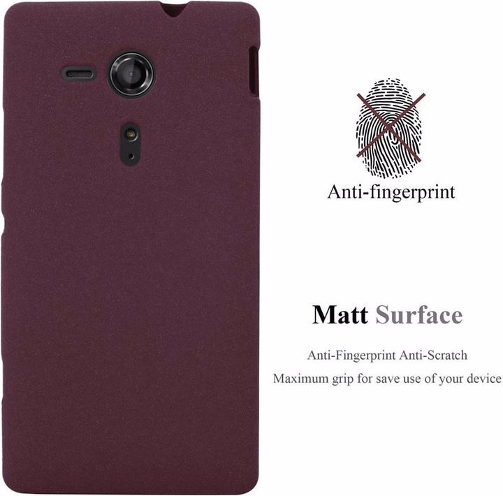 Actual product image Cadorabo TPU Frosted Cover (Sony Xperia SP)