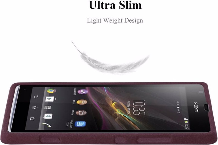 Actual product image Cadorabo TPU Frosted Cover (Sony Xperia SP)