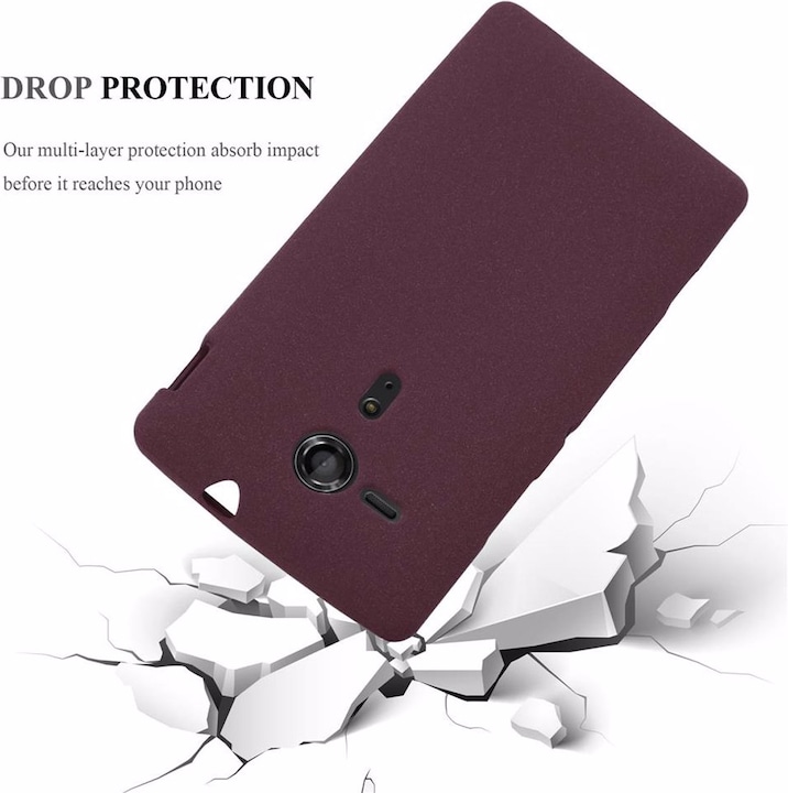 Actual product image Cadorabo TPU Frosted Cover (Sony Xperia SP)