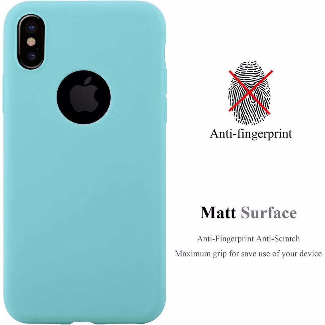 Thumbnail - Cadorabo TPU Candy Cover (Apple iPhone XS Max), Smartphone Hülle, Blau