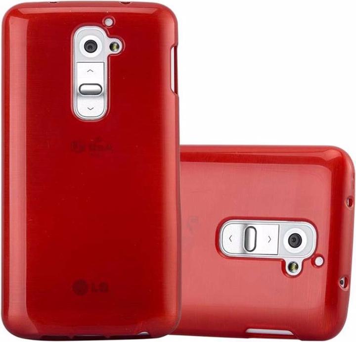 Actual product image Cadorabo TPU Brushed Cover (LG G2)