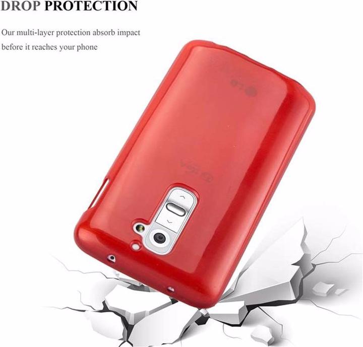 Actual product image Cadorabo TPU Brushed Cover (LG G2)