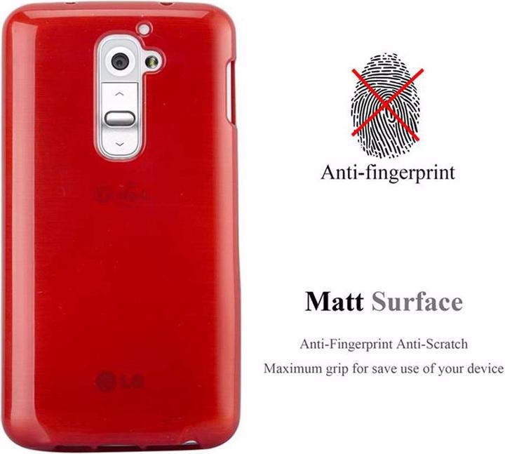 Actual product image Cadorabo TPU Brushed Cover (LG G2)