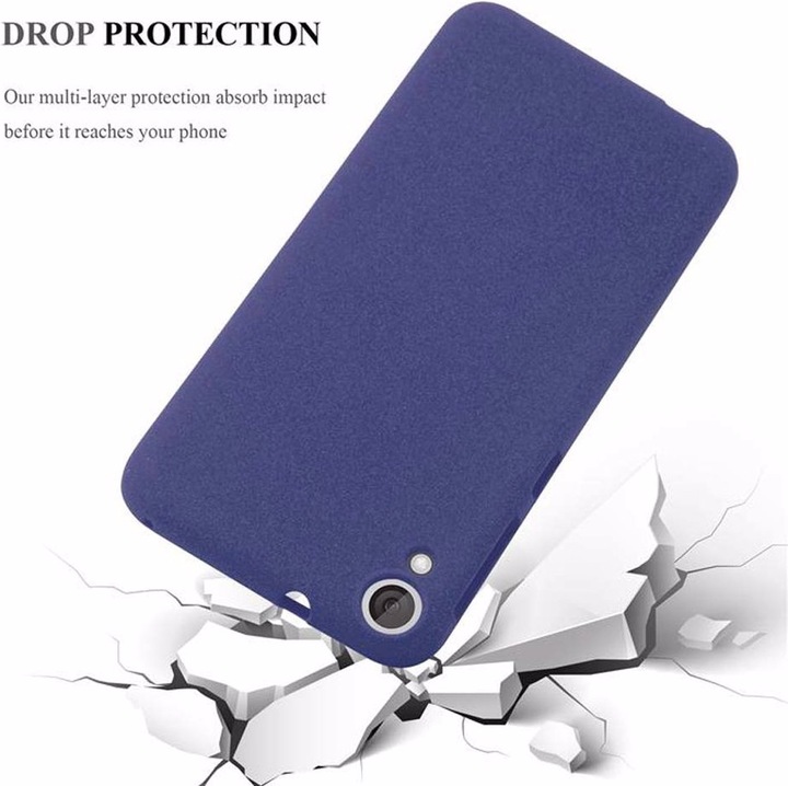 Actual product image Cadorabo TPU Frosted Cover (HTC Desire 820)