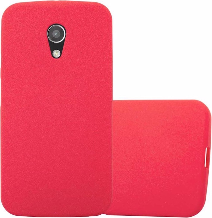 Actual product image Cadorabo TPU Frosted Cover (Motorola Moto G2 (2nd Gen))