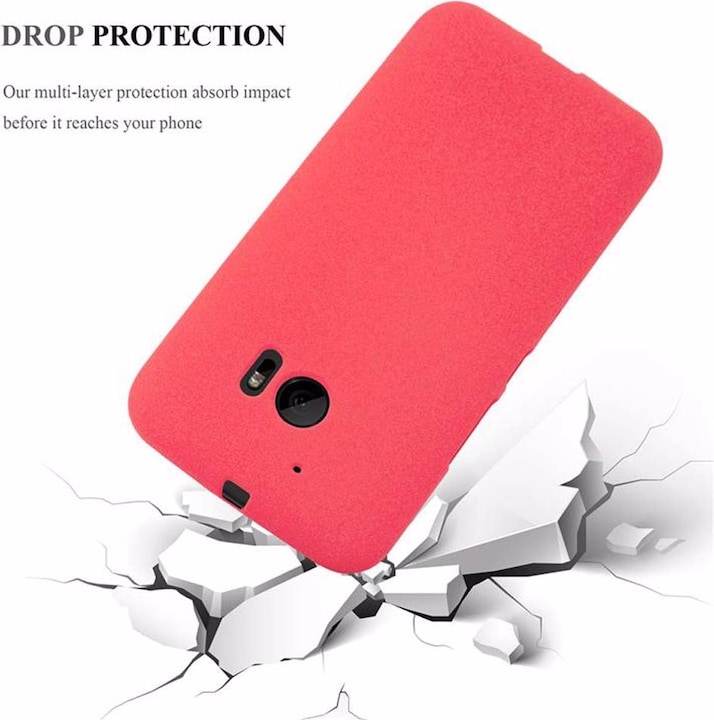 Actual product image Cadorabo TPU Frosted Cover (HTC One M10)