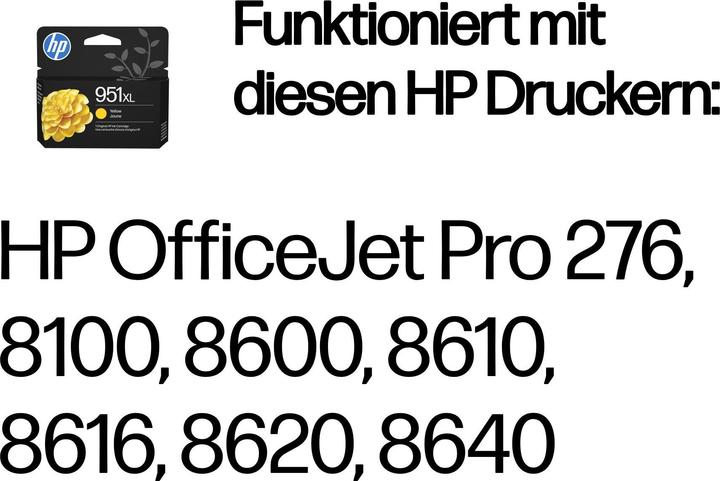 Actual product image HP 951xl (Y)