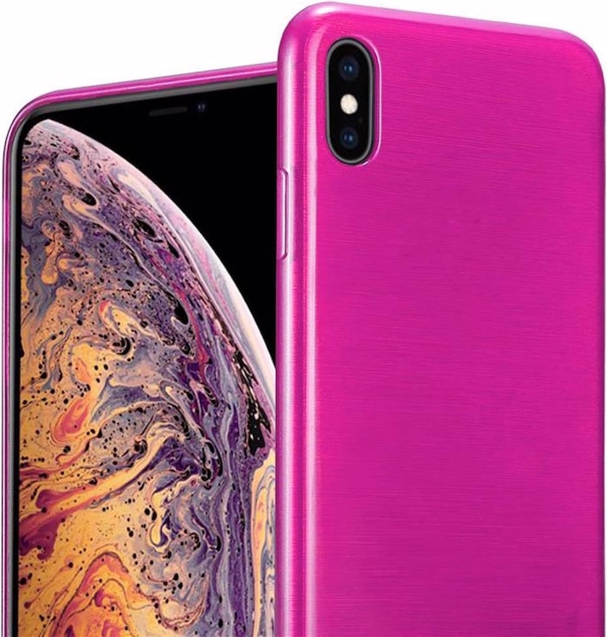 Image du produit Cadorabo Couverture TPU brossé (Apple iPhone XS Max)