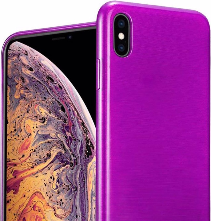 Image du produit Cadorabo Couverture TPU brossé (Apple iPhone XS Max)