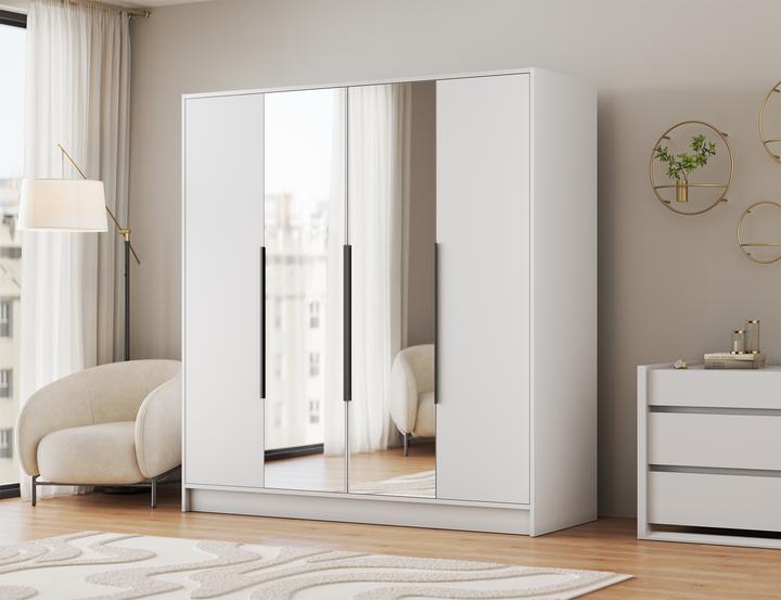 Produktbild ADRK Furniture Lunara 200 Drehtürenschrank (200 x 51 x 200 cm)