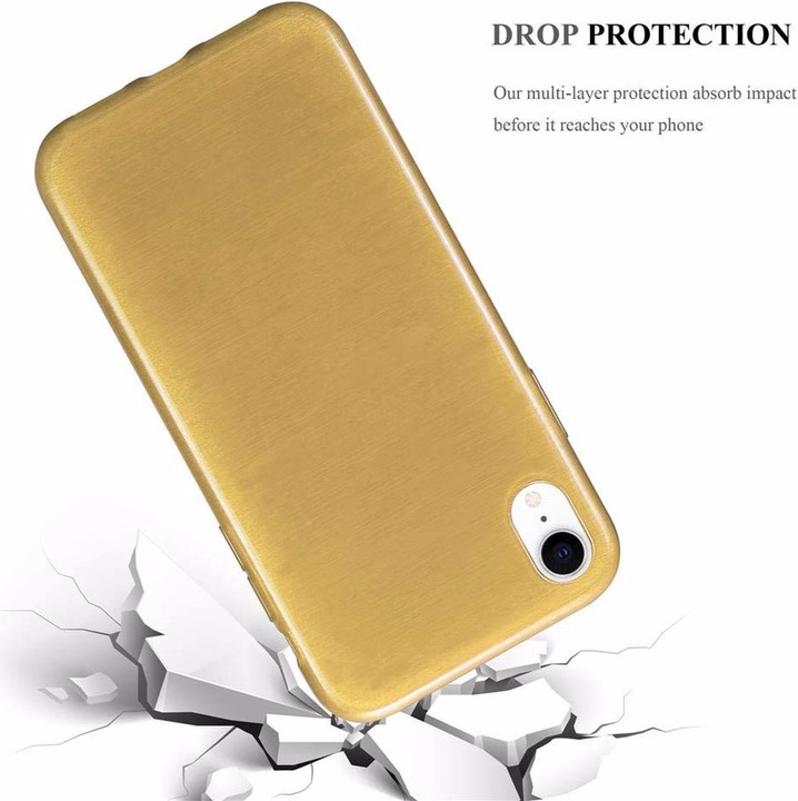 Image du produit Cadorabo Couverture TPU brossé (Apple iPhone XR)