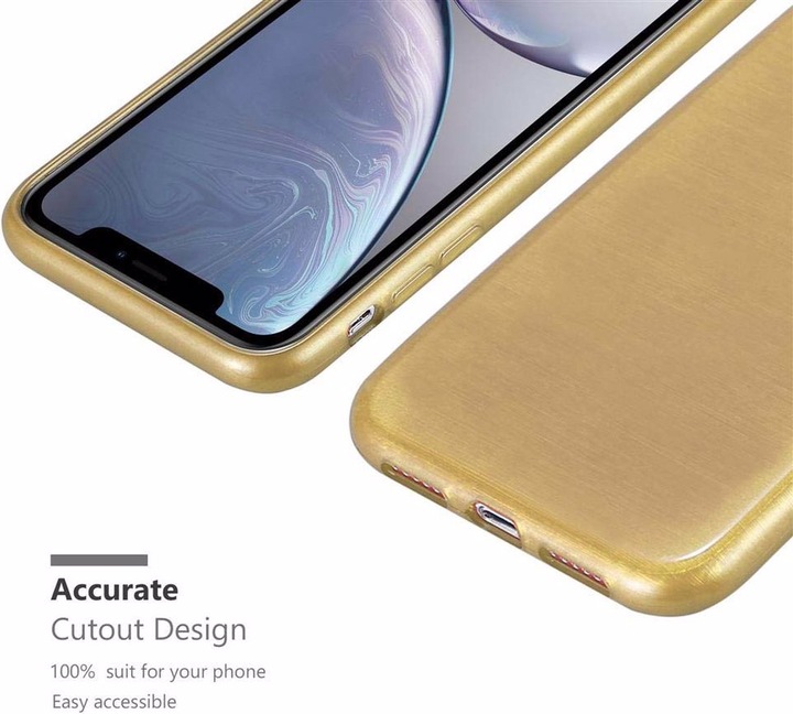 Image du produit Cadorabo Couverture TPU brossé (Apple iPhone XR)