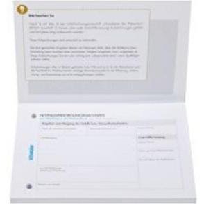 Magni Notfall-Versogungs- nachweis, 50 Blatt (50 x) (50035485)