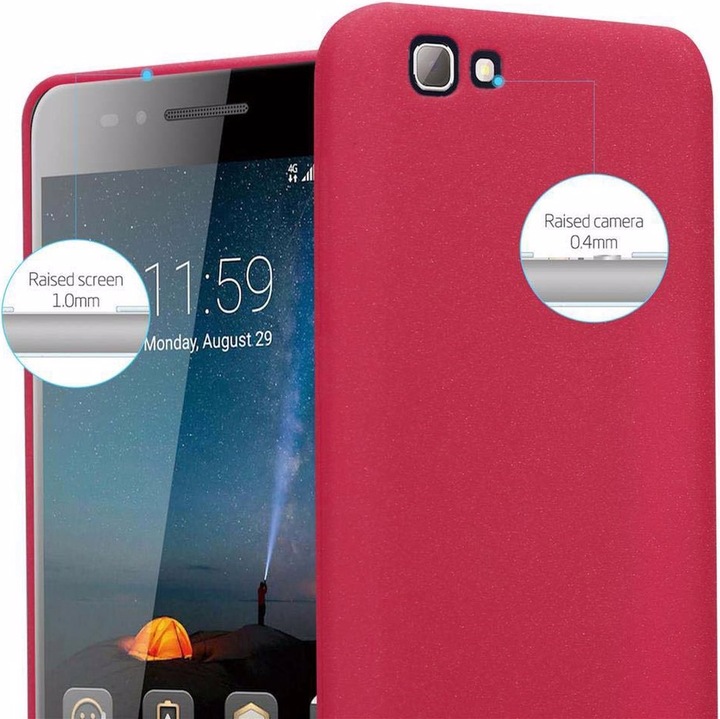 Produktbild Cadorabo TPU Frosted Cover (ZTE Blade A612)