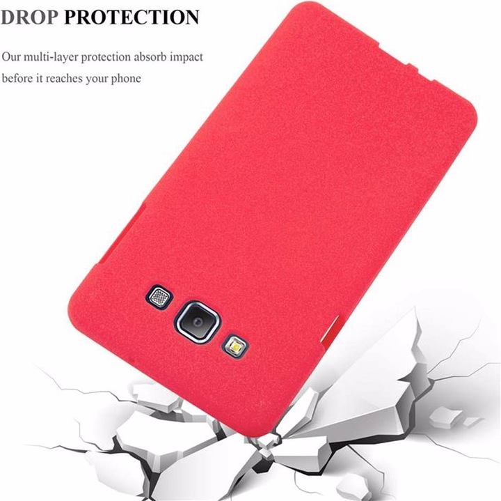 Actual product image Cadorabo TPU Frosted Cover (Samsung Galaxy A7)