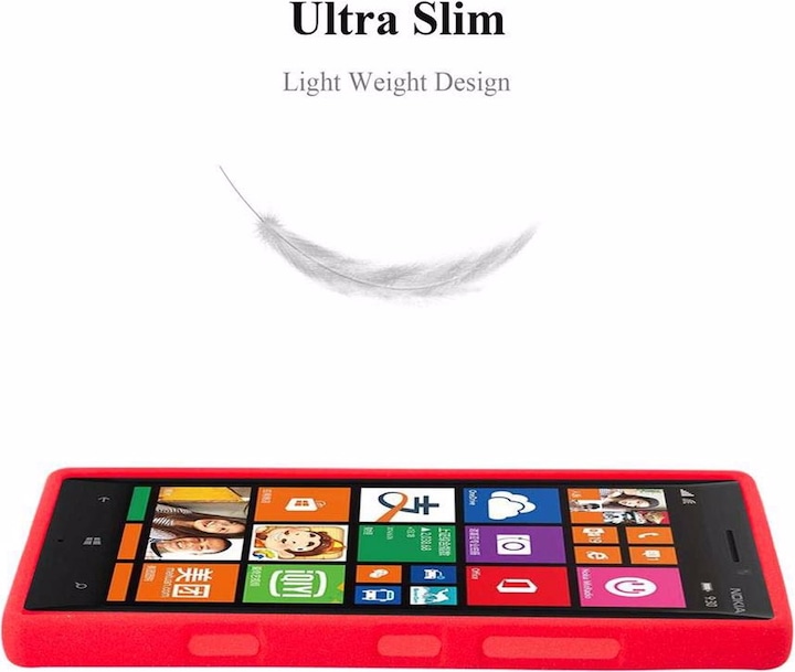 Actual product image Cadorabo TPU Frosted Cover (Nokia Lumia 930)