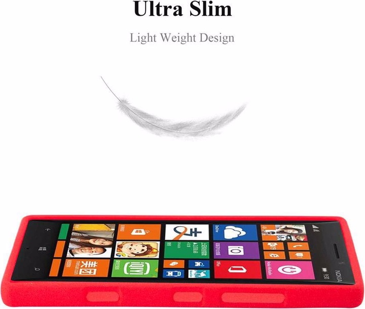Actual product image Cadorabo TPU Frosted Cover (Nokia Lumia 930)